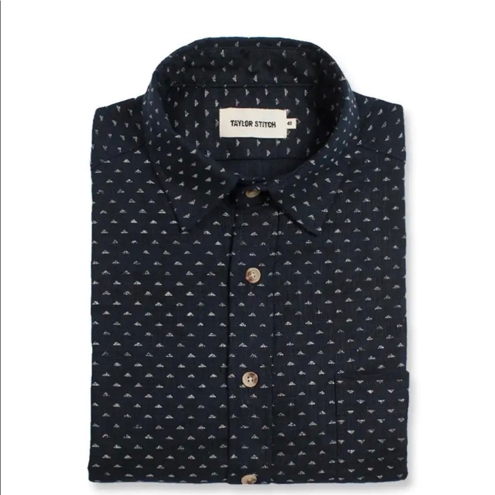 TAYLOR STITCH *the California in Indigo pyramid*